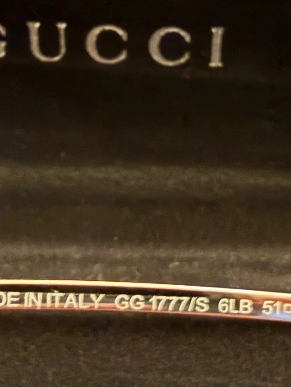 🔥 RARE FIND: Tom Ford Era never worn GUCCI GG 1777/S Sunglasses - Picture 5 of 7